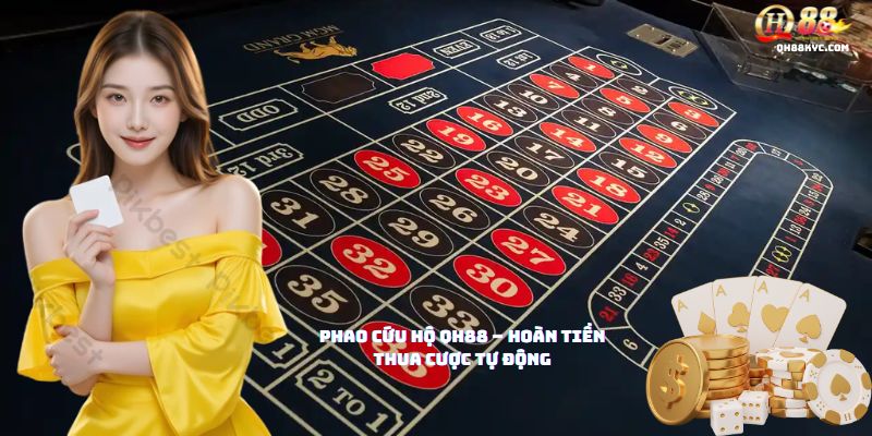 Định nghĩa về chính sách PHAO CỨU HỘ QH88 - hoàn tiền thua cược